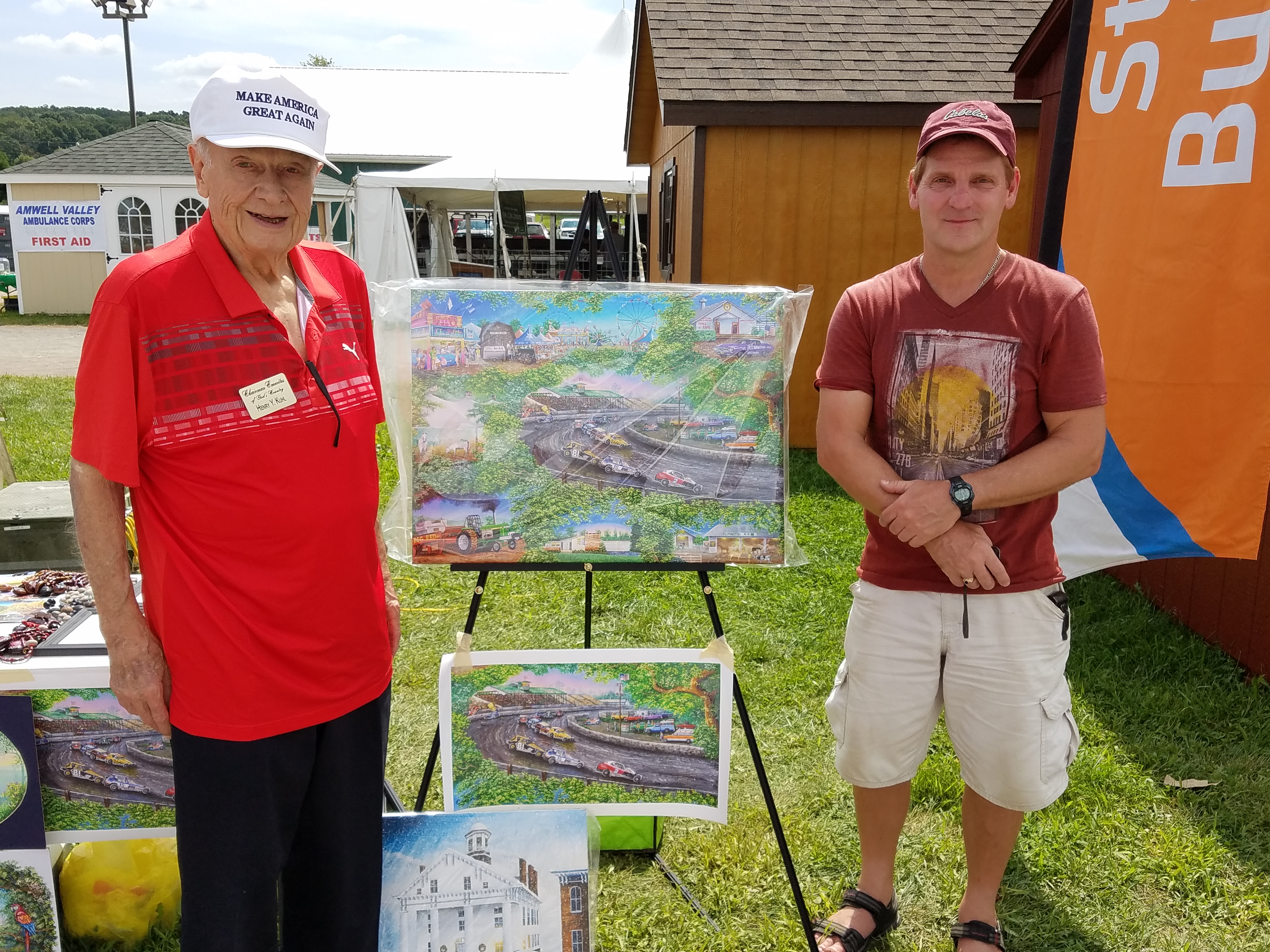 4H Fair with Henry Kuhl and Paul Hoffman in Ringoes NJ, 08252018