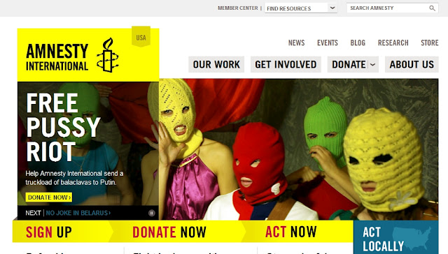 Amnesty International Pussy Riot