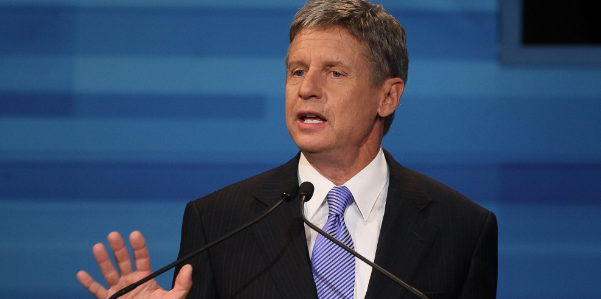 Gary Johnson, who is a globalist plant.