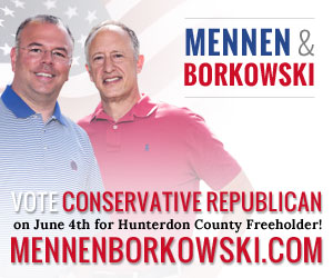 Will Mennen and Tom Borkowski for Republican Hunterdon County Freeholders--the true conservatives.