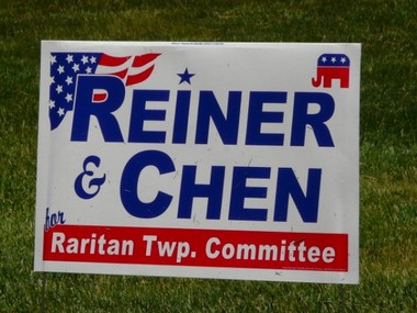 Reiner and Chen for Raritan Twp. Committee