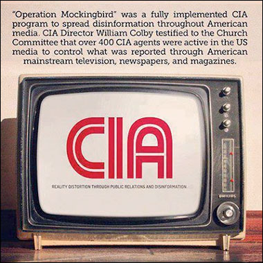 CIA has over 400 agents in the news media
