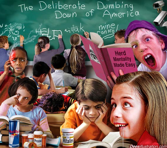 Dumbing down American kids