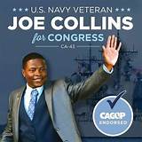 Joe Collins, Black American and military Veteran, for Congress,CA
