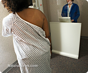 womam mammogram